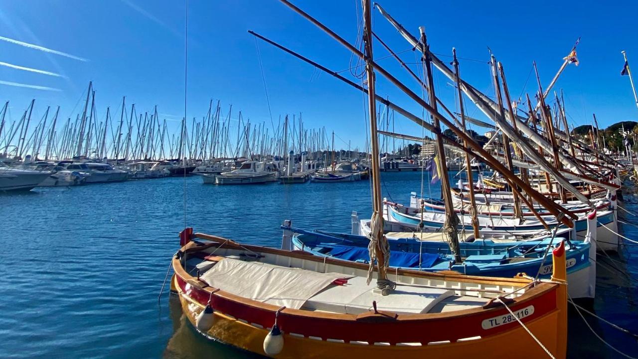 Vue Mer Panoramique Et Piscine Bandol Kültér fotó