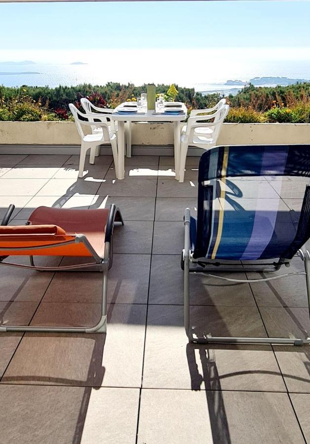 Vue Mer Panoramique Et Piscine Bandol Kültér fotó