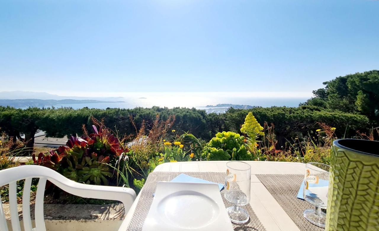 Vue Mer Panoramique Et Piscine Bandol Kültér fotó